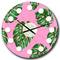 Designart 'Tropical Palm Leaves Iii Mid-Century Modern Wall Clock